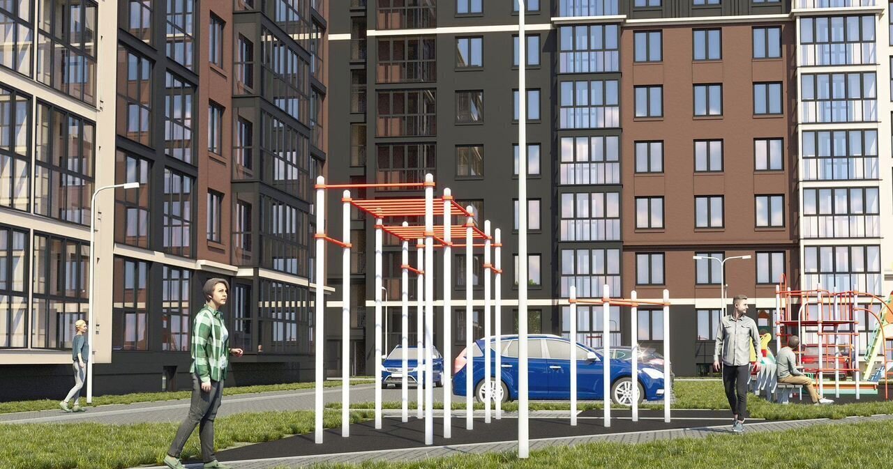 квартира г Калининград р-н Московский ЖК Гринвуд ул. Толстикова, д. 36, корп. 2 фото 7
