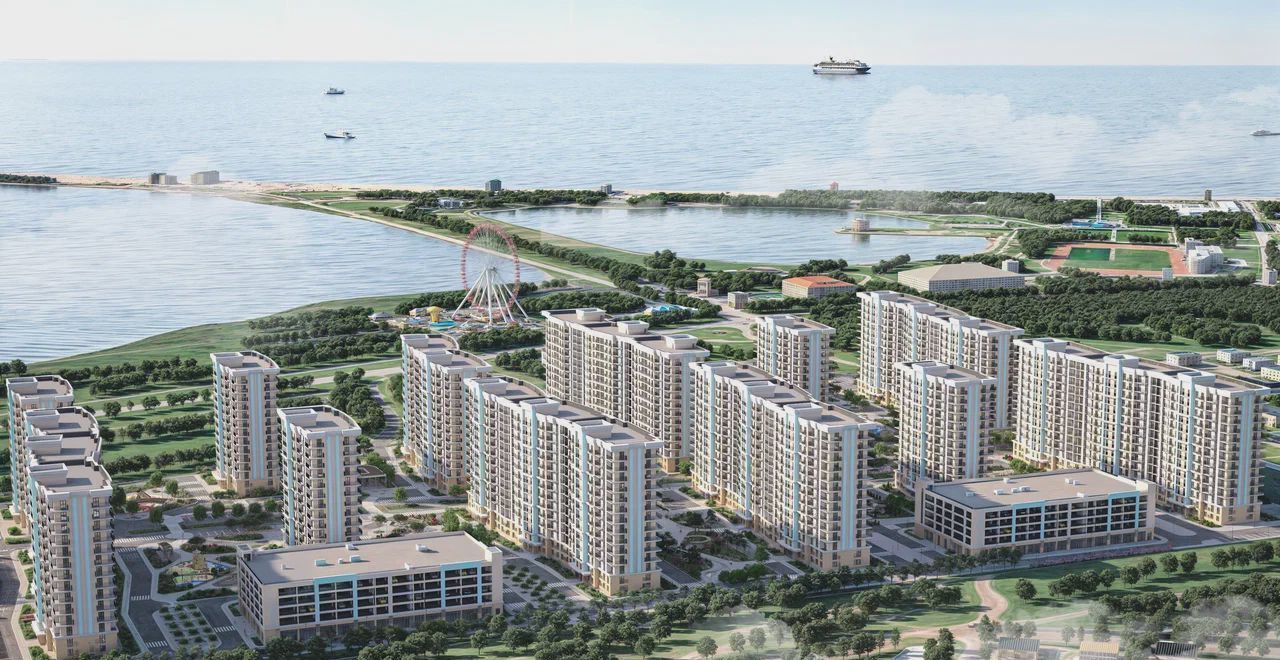 квартира г Евпатория ЖК Мойнаки в р-не озера Мойнаки, автодорога на пгт. Заозерное, стр. 9 фото 12