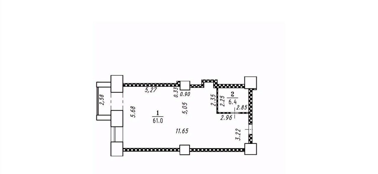 квартира г Омск р-н Центральный ул Октябрьская 87 фото 13