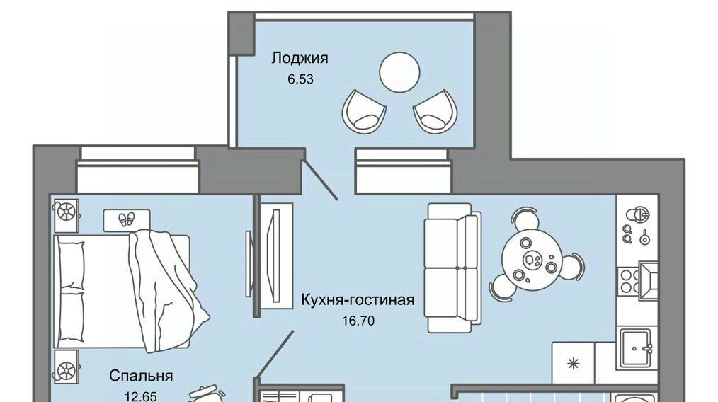 квартира г Киров р-н Ленинский ул Дмитрия Козулева 8 фото 1
