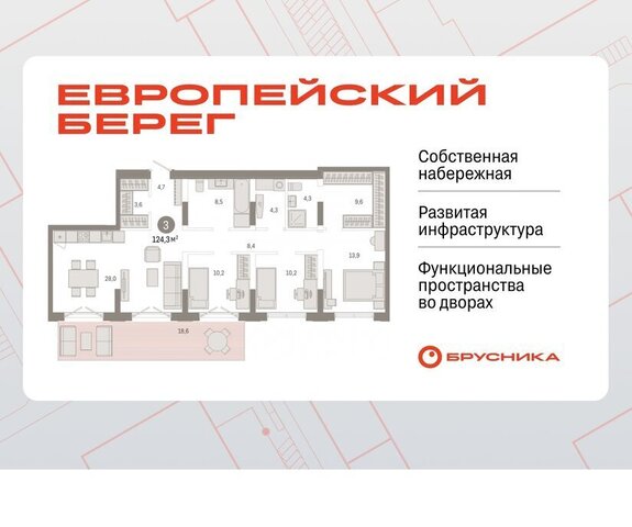р-н Октябрьский Речной вокзал микрорайон Европейский Берег фото