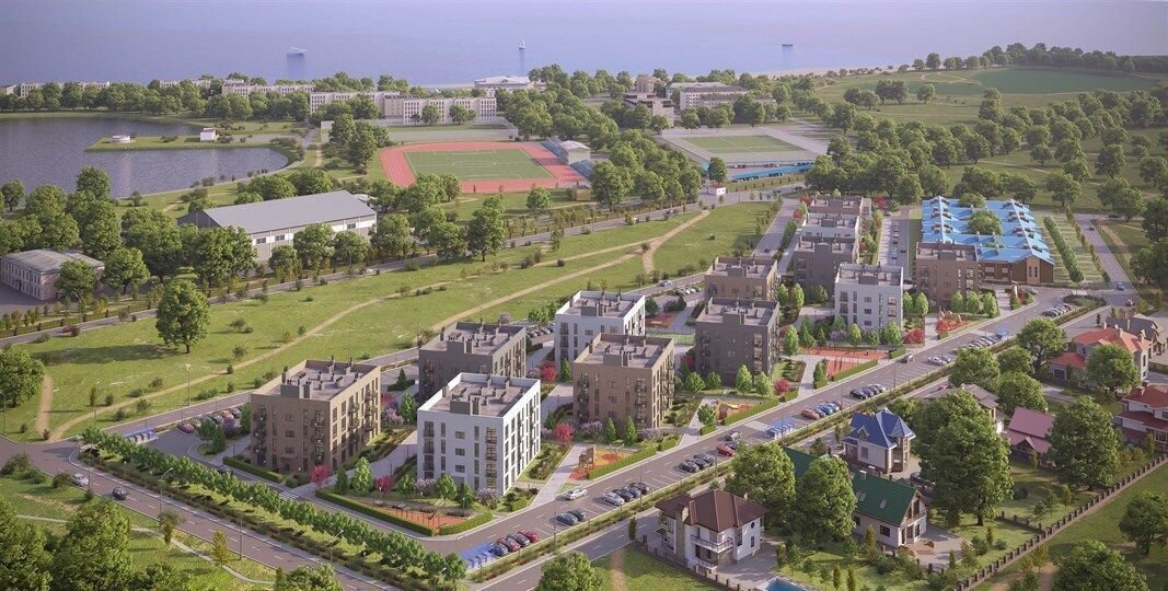 квартира г Евпатория пгт Заозерное ул Олимпийская з/у 2 фото 2