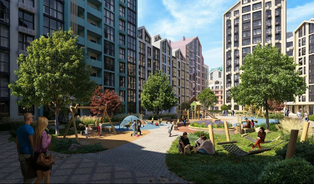 квартира г Евпатория ул им. 60-летия СССР 10 ЖК «Moinaco Riviera» фото 2