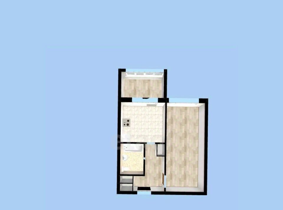 квартира г Уфа р-н Кировский ул Рабкоров 2/4 фото 2