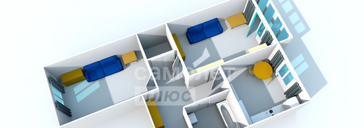 квартира г Домодедово ул Текстильщиков 5 Подольск фото 19