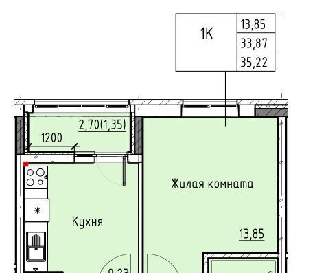 квартира г Батайск пер Талалихина фото 1
