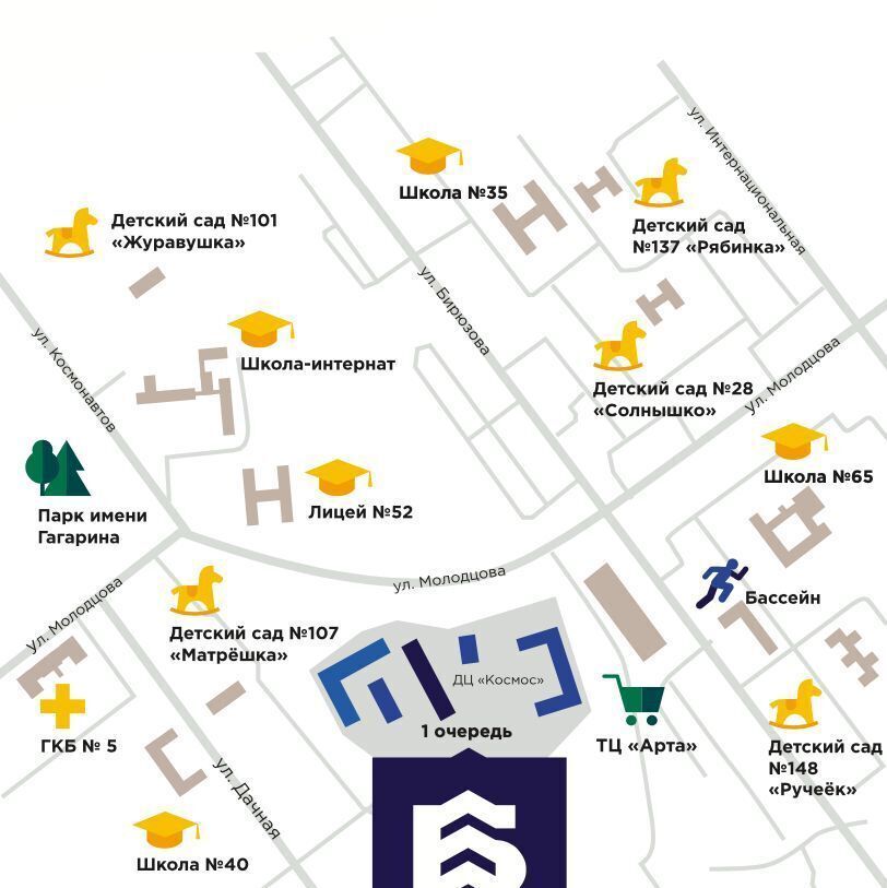 квартира г Рязань р-н Московский ул Интернациональная жилые дома фото 27