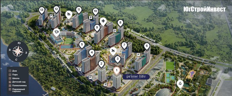 квартира г Ростов-на-Дону р-н Кировский ЖК Левобережье фото 3