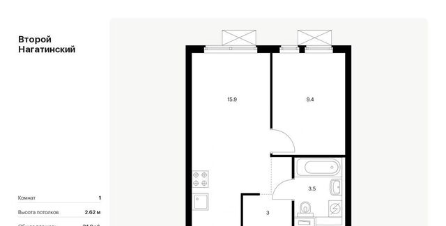 метро Нагатинская проезд Нагатинский 1-й 2/3 фото