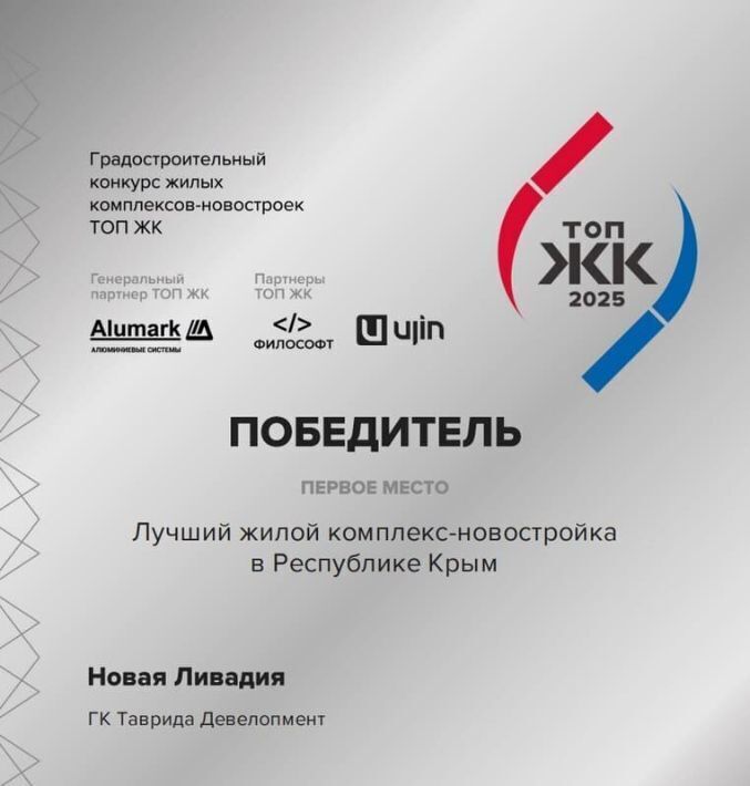 квартира г Ялта пгт Виноградное ЖК «Новая Ливадия» фото 29