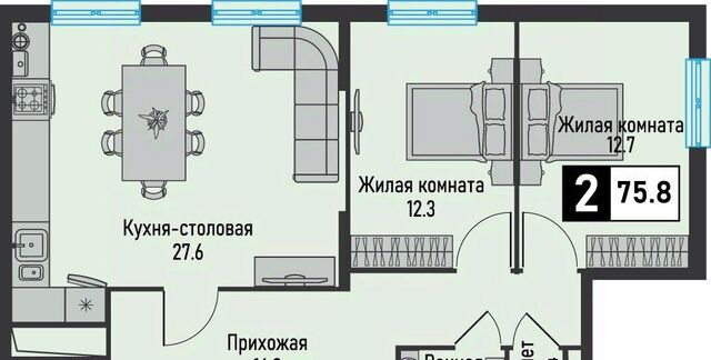 п Иноземцево п Капельница ЖК «Живописный» фото
