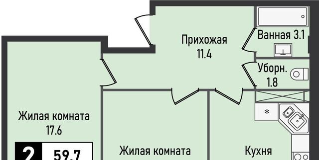 п Иноземцево п Капельница ЖК «Живописный» фото
