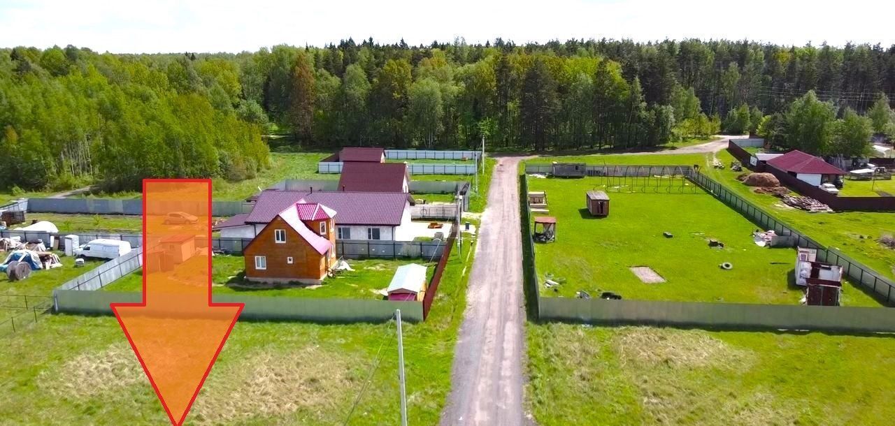 земля г Домодедово мкр Барыбино ул Южная 37 км, Новокаширское шоссе фото 1