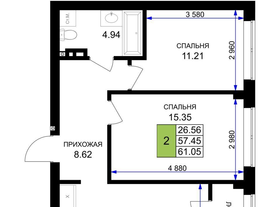 квартира р-н Гурьевский г Гурьевск ЖК «Включи» фото 1