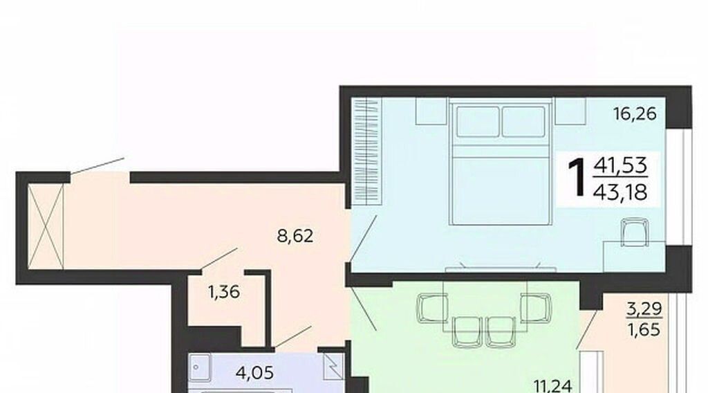 квартира г Воронеж р-н Коминтерновский ул Независимости 78бк/2 фото 1