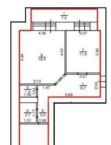 квартира г Томск р-н Октябрьский тракт Иркутский 183/1 фото 2