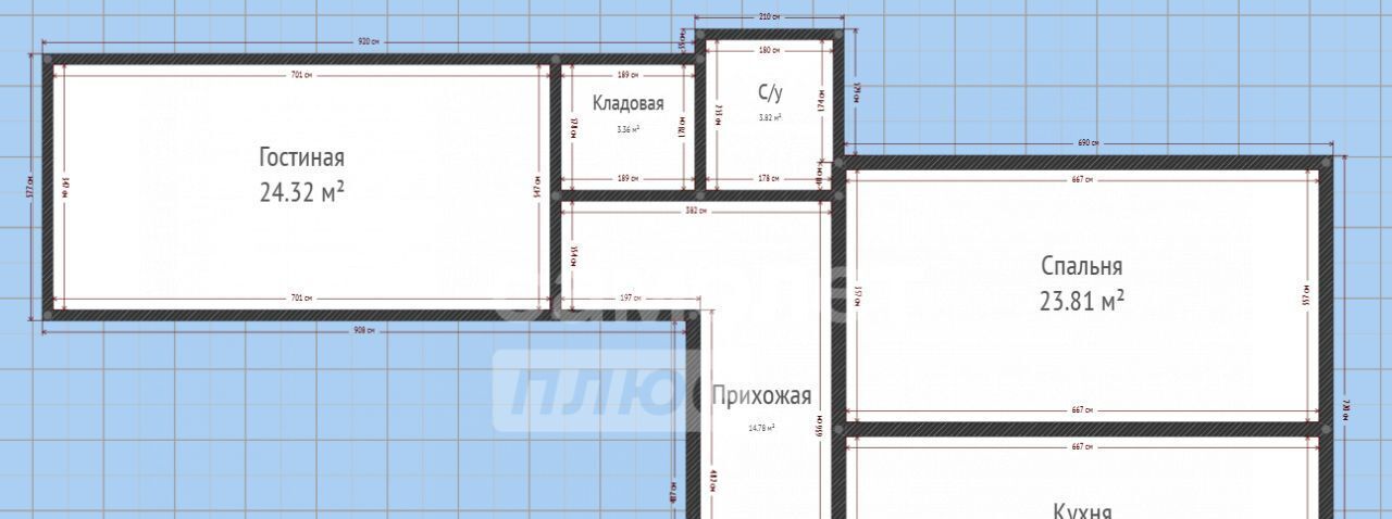 квартира г Махачкала р-н Ленинский ул. Гапцахская, 16 фото 2