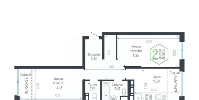 р-н Центральный ул Обрывная 132/1к 5 фото