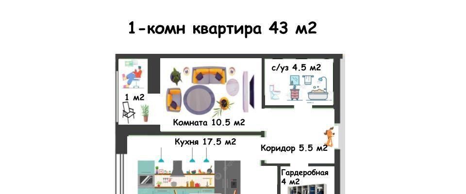 квартира г Нижний Новгород Двигатель Революции ул Глеба Успенского 1к/8 фото 22