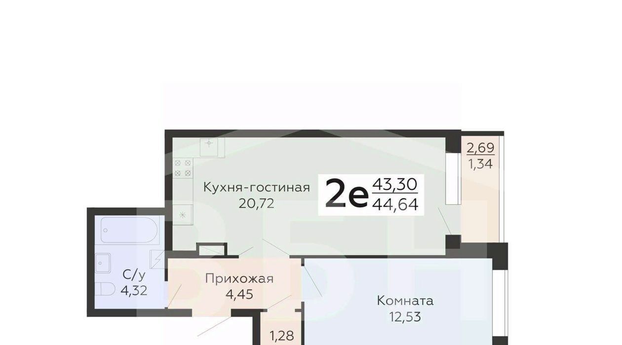 квартира г Воронеж р-н Коминтерновский ул Покровская 19 фото 9