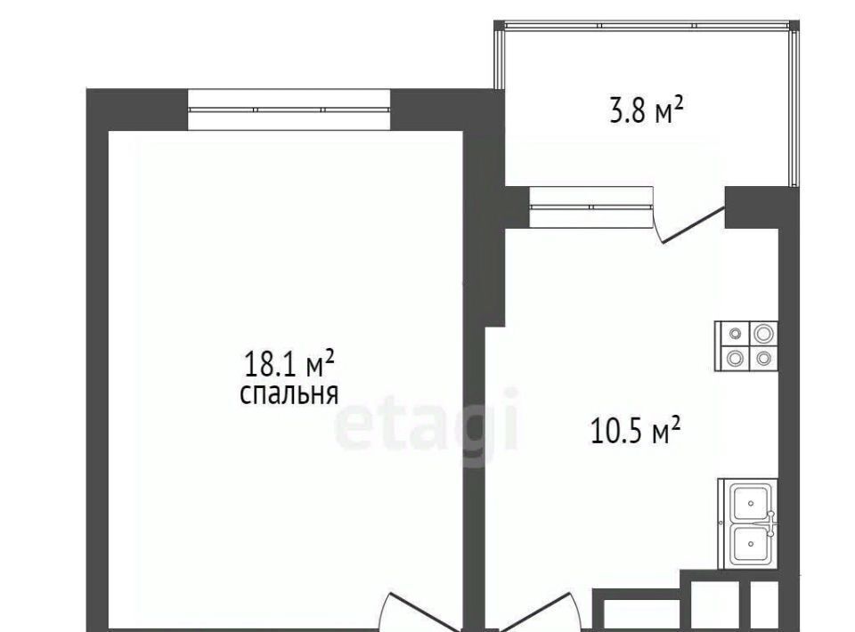 квартира г Калининград р-н Центральный ул Красносельская 82к/2 фото 2