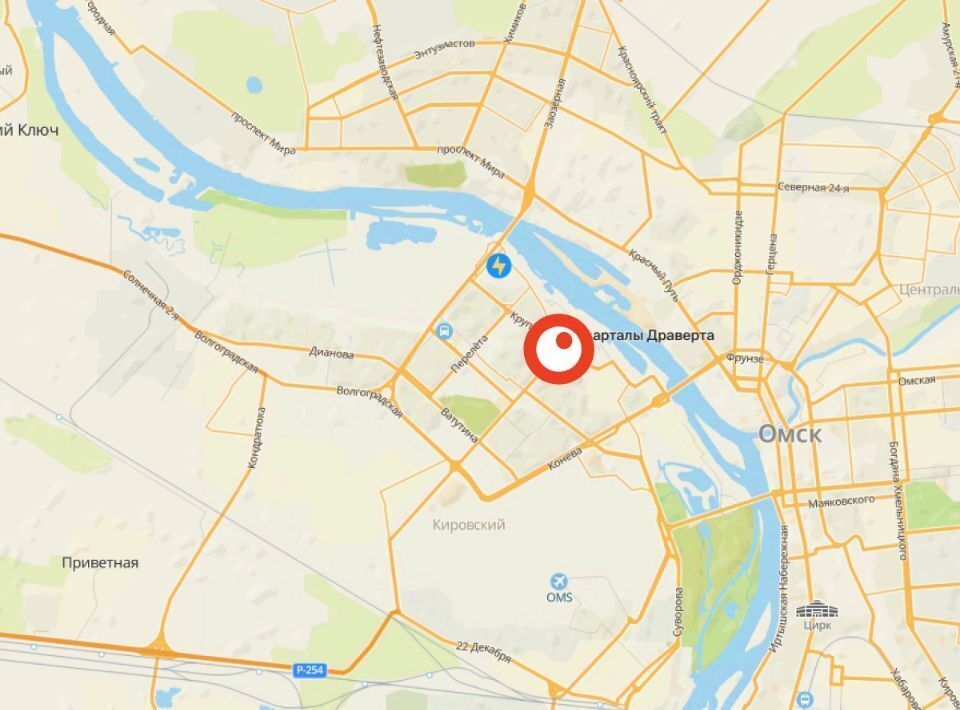 квартира г Омск р-н Кировский фото 3