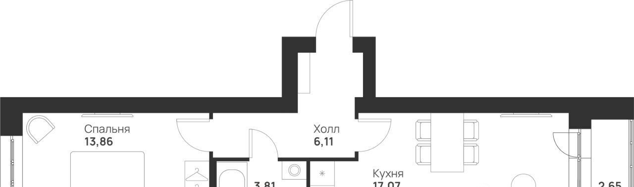 квартира г Тула р-н Привокзальный микрорайон Новая Тула фото 1