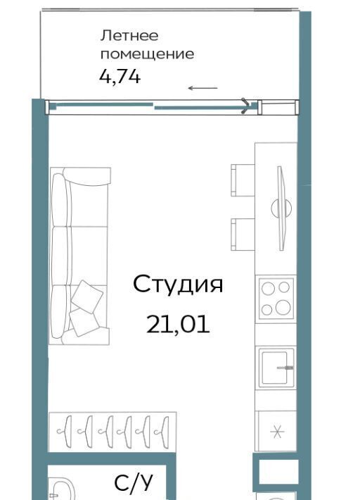 квартира г Саки ул Морская фото 1