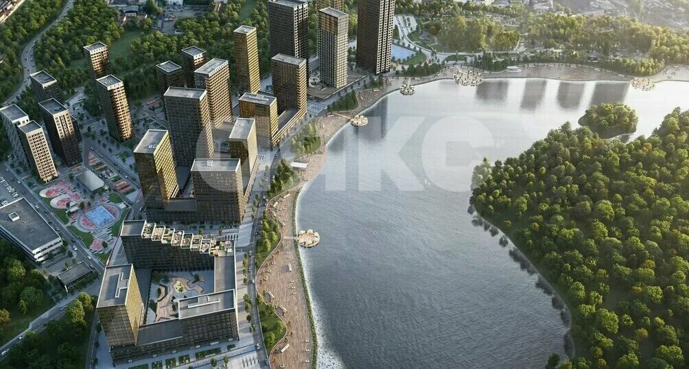 квартира г Москва метро Печатники ЮВАО Перерва микрорайон Курьяново, жилой комплекс Квартал на Воде, 1 фото 5
