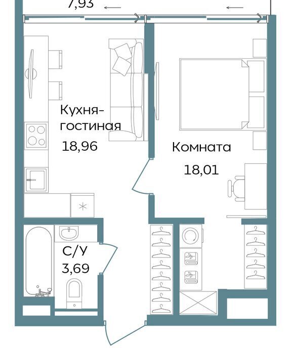 квартира г Саки курортный кластер Темпо фото 1