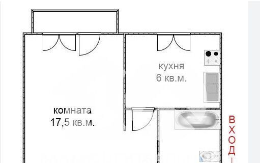квартира г Искитим мкр Южный 38 фото 2