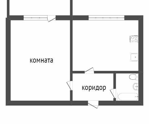 комната г Белгород ул Щорса 28 фото 1