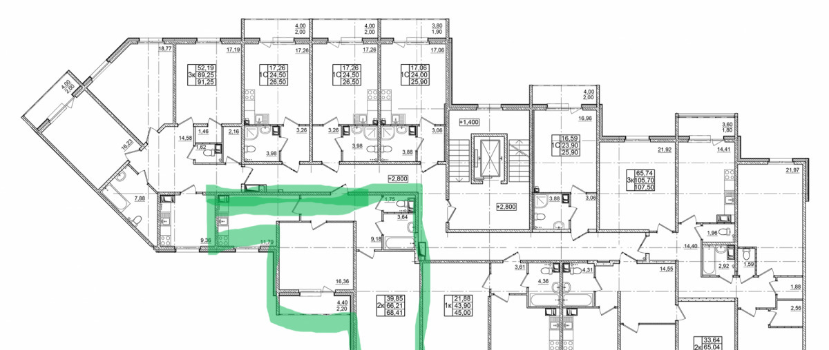 квартира г Зеленогорск ул Строителей 3/2 фото 3