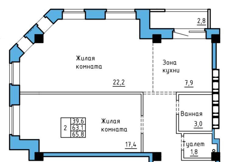 квартира г Абакан ул Колхозная 43 фото 1