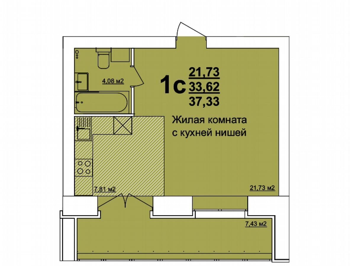 квартира г Ульяновск р-н Заволжский ул Оренбургская 35 фото 2