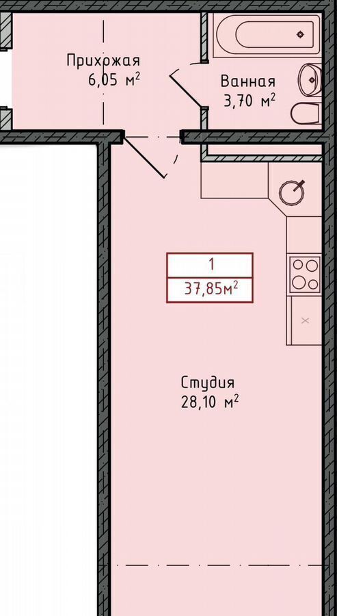 квартира г Махачкала р-н Кировский ул Даганова 135 фото 2