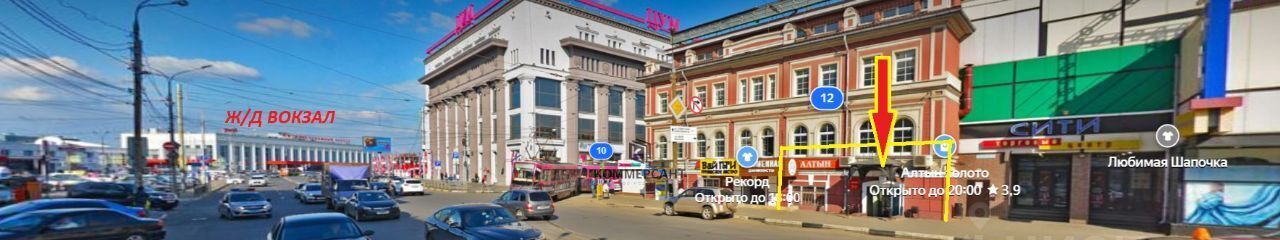торговое помещение г Нижний Новгород Московская ул Фильченкова 12 фото 2