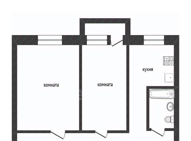 квартира р-н Киришский г Кириши ул Мира 19 фото 2