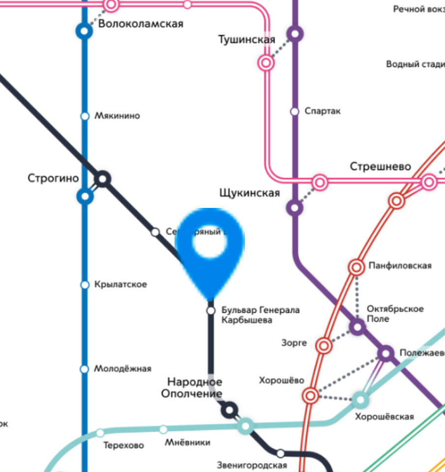 квартира г Москва метро Народное Ополчение ул Маршала Тухачевского 35/1 фото 14