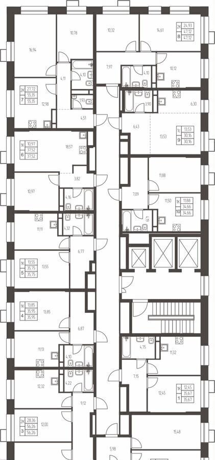 квартира г Ивантеевка ул Заводская 3 стр. 2 фото 2