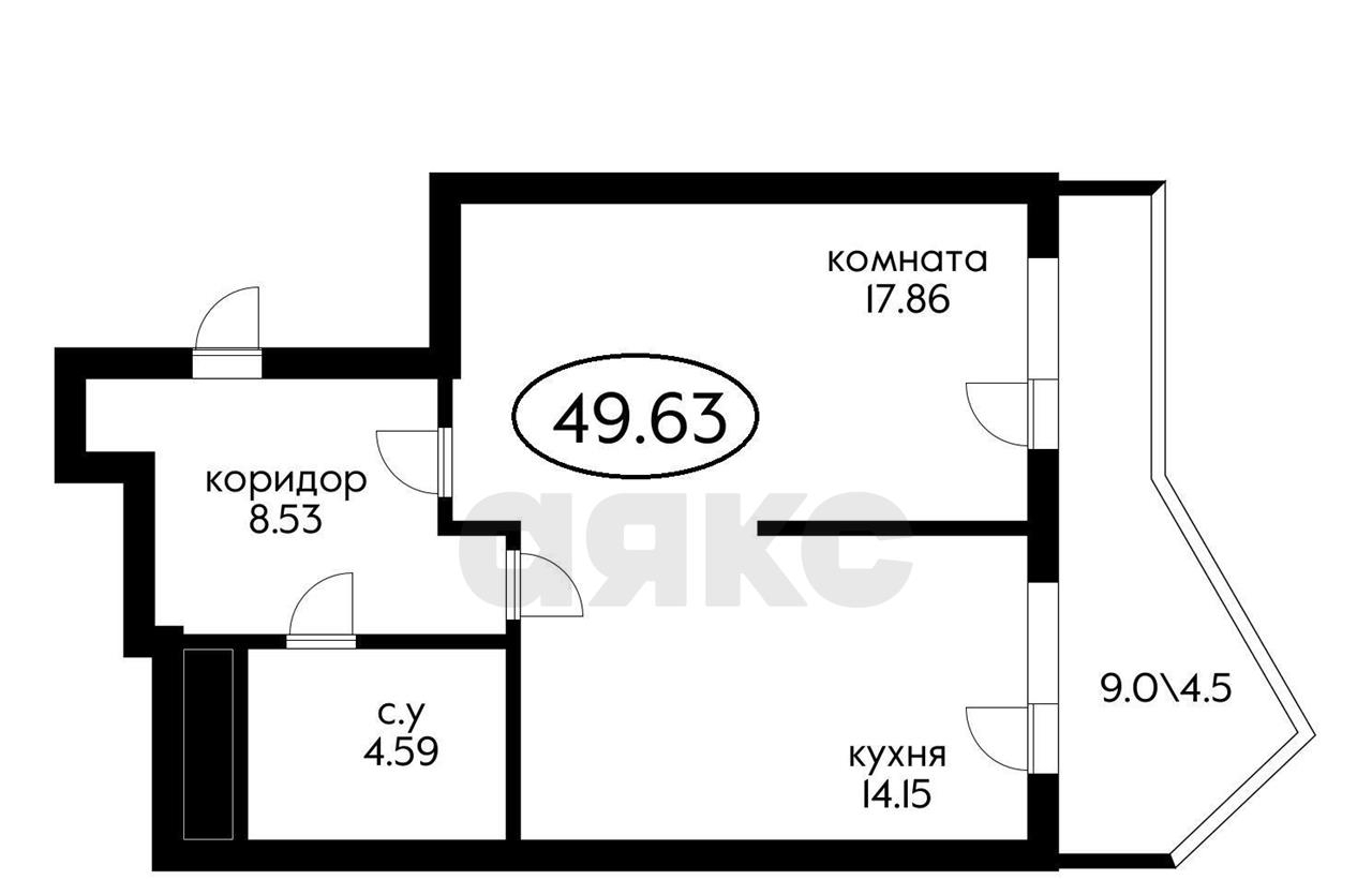 квартира г Краснодар Фестивальный ул Совхозная 1/5 фото 13