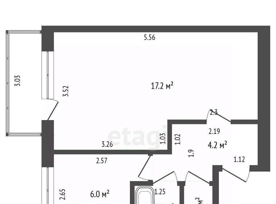 квартира г Шебекино ул Свободы 48 фото 1