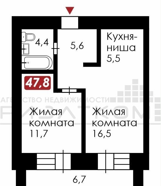 квартира г Благовещенск ул Северная 139 фото 2