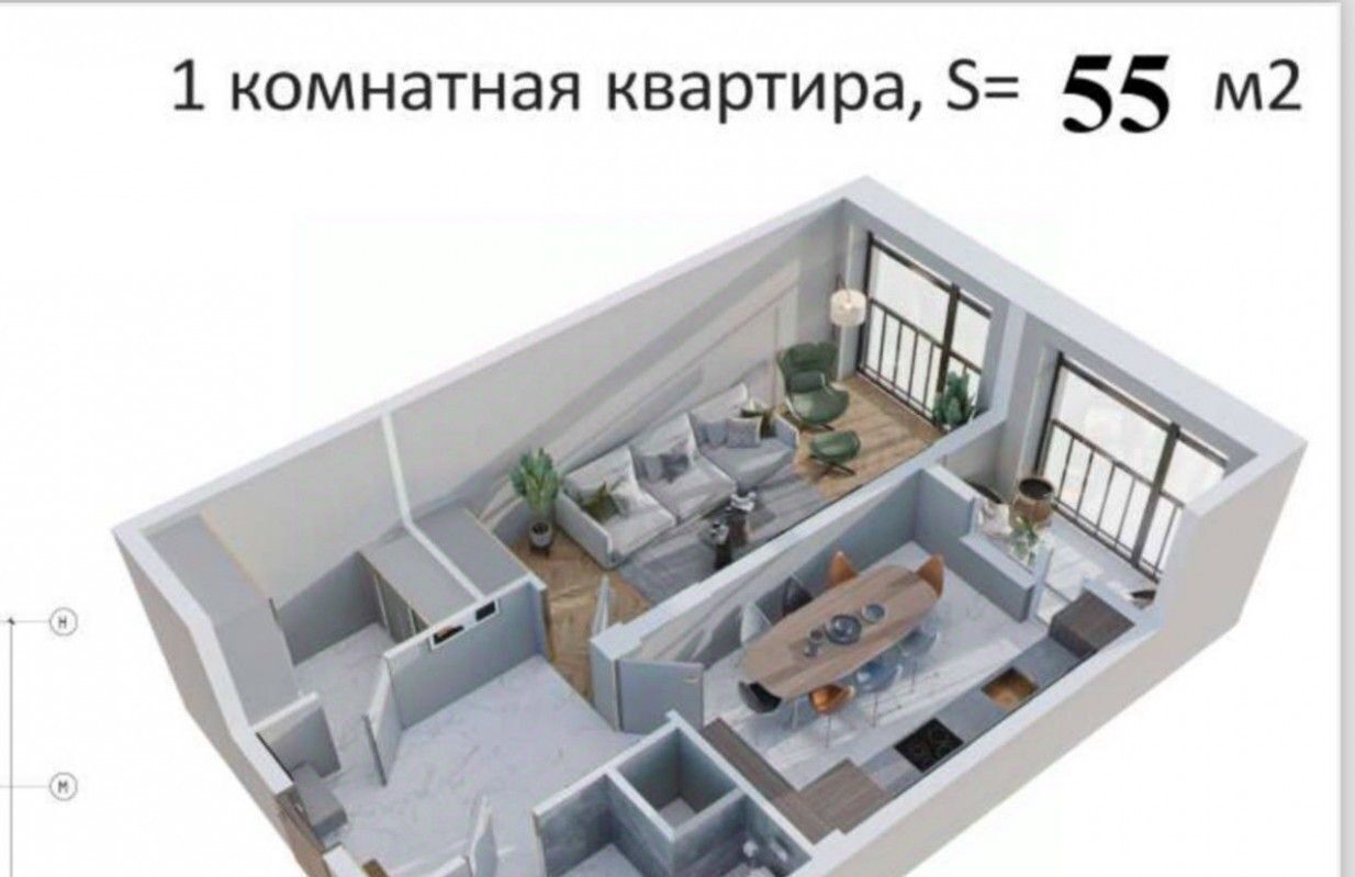 квартира г Нальчик ул Циолковского 7б фото 4
