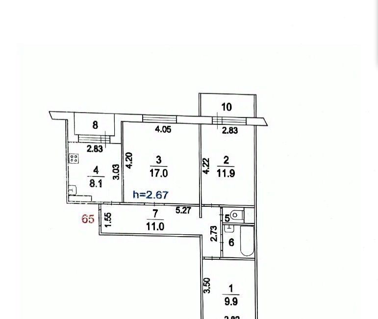 квартира г Люберцы дп Красково ул Школьная 2/1 Малаховка фото 20