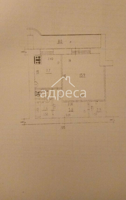 квартира г Самара Победа ул Ставропольская 74 фото 12