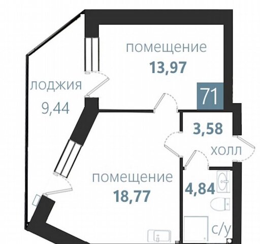 квартира ул Чехова ЖК Апарт комплекс "Престиж парк" парк» фото