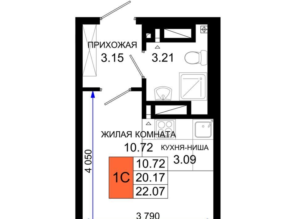 квартира г Ростов-на-Дону р-н Октябрьский пер Элеваторный 6/2а фото 1