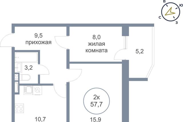 квартира тракт Югорский 52/1 фото