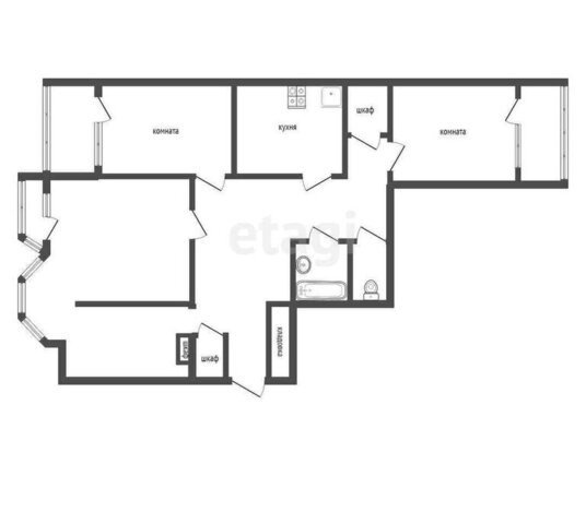квартира ул Иртяшская 2 фото